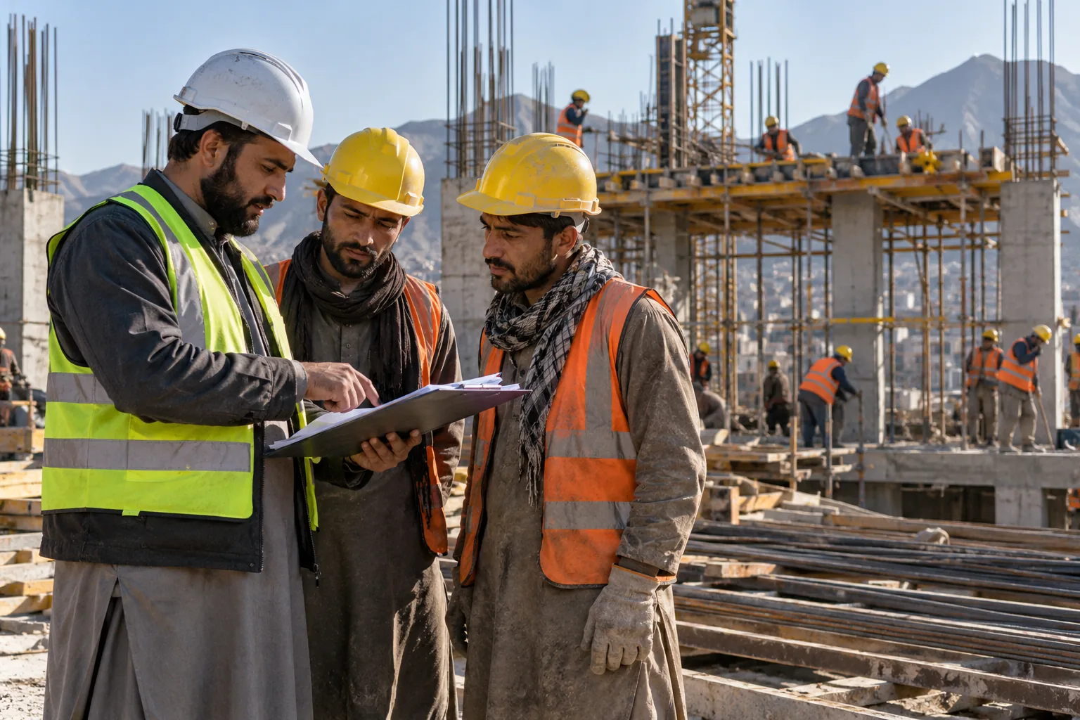 Illustrative site project management